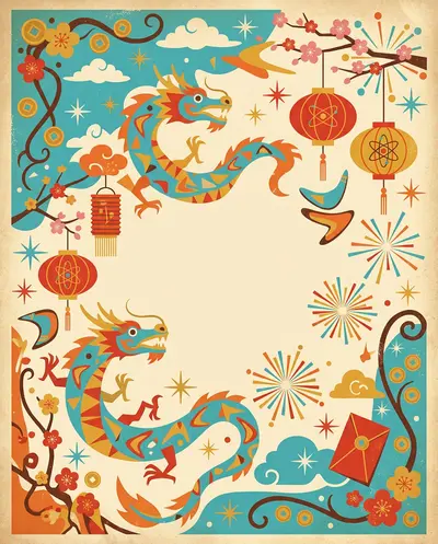 Lunar New Year Mid-Century preview