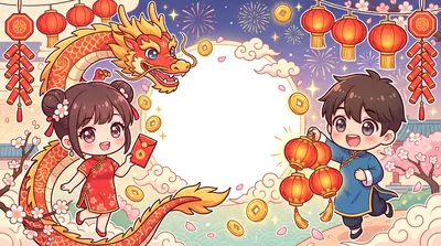 Lunar New Year Chibi preview