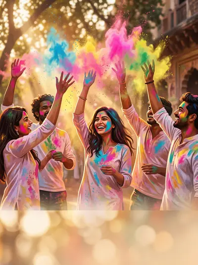 Holi Festival Of Colors Natural Light preview