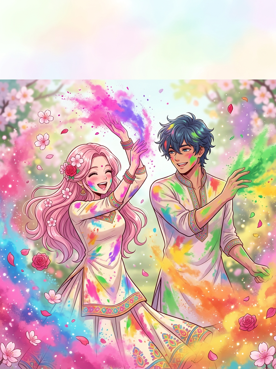 Holi Festival Of Colors Shojo preview
