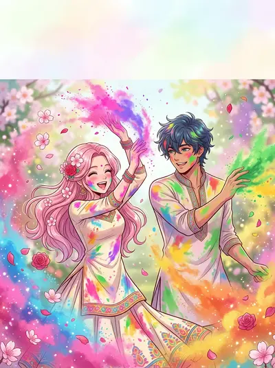 Holi Festival Of Colors Shojo preview