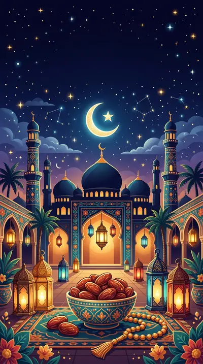 Ramadan Holy Month Studio Shot preview