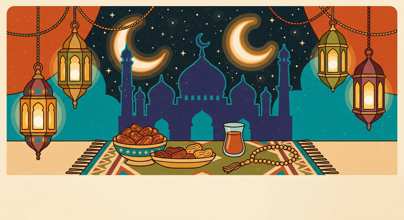 Ramadan Holy Month Polaroid