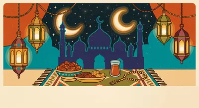 Ramadan Holy Month Polaroid preview