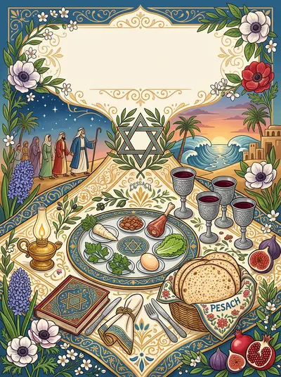 Passover Seder Studio Shot preview
