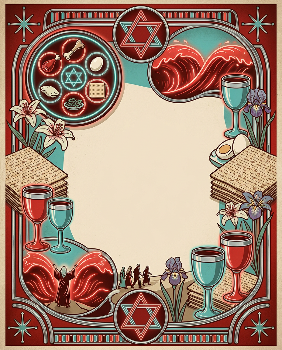 Passover Seder Retro Diner preview