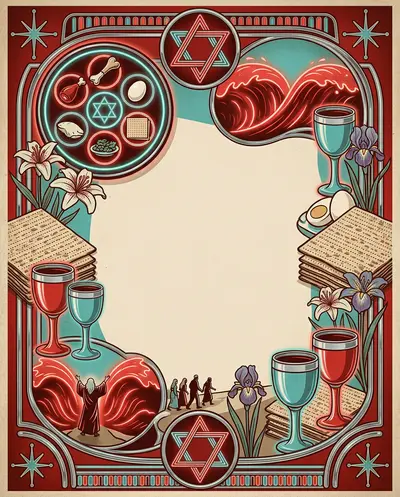 Passover Seder Retro Diner preview