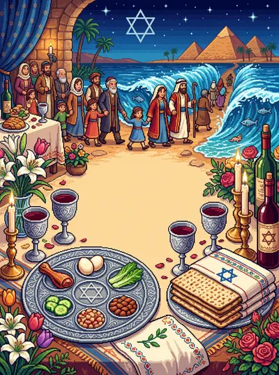 Passover Seder 16-Bit preview