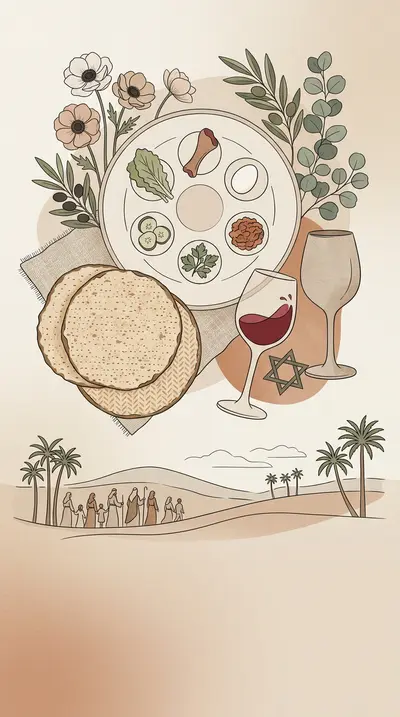 Passover Seder Japandi preview