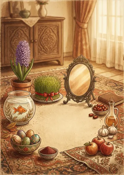 Nowruz Persian New Year Sepia Nostalgia preview