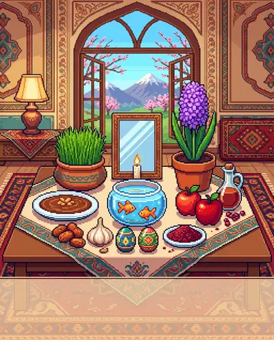 Nowruz Persian New Year 16-Bit preview