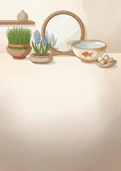 Nowruz Persian New Year Japandi preview