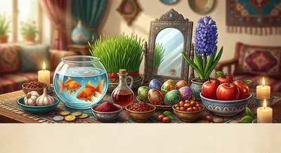Nowruz Persian New Year Macro Detail preview