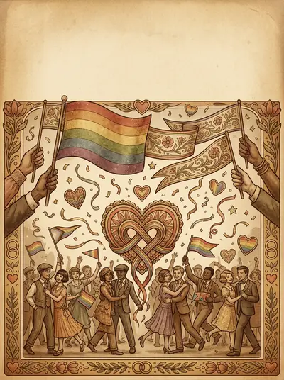 Pride Celebration Sepia Nostalgia preview