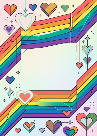 Pride Celebration Clean Lines preview