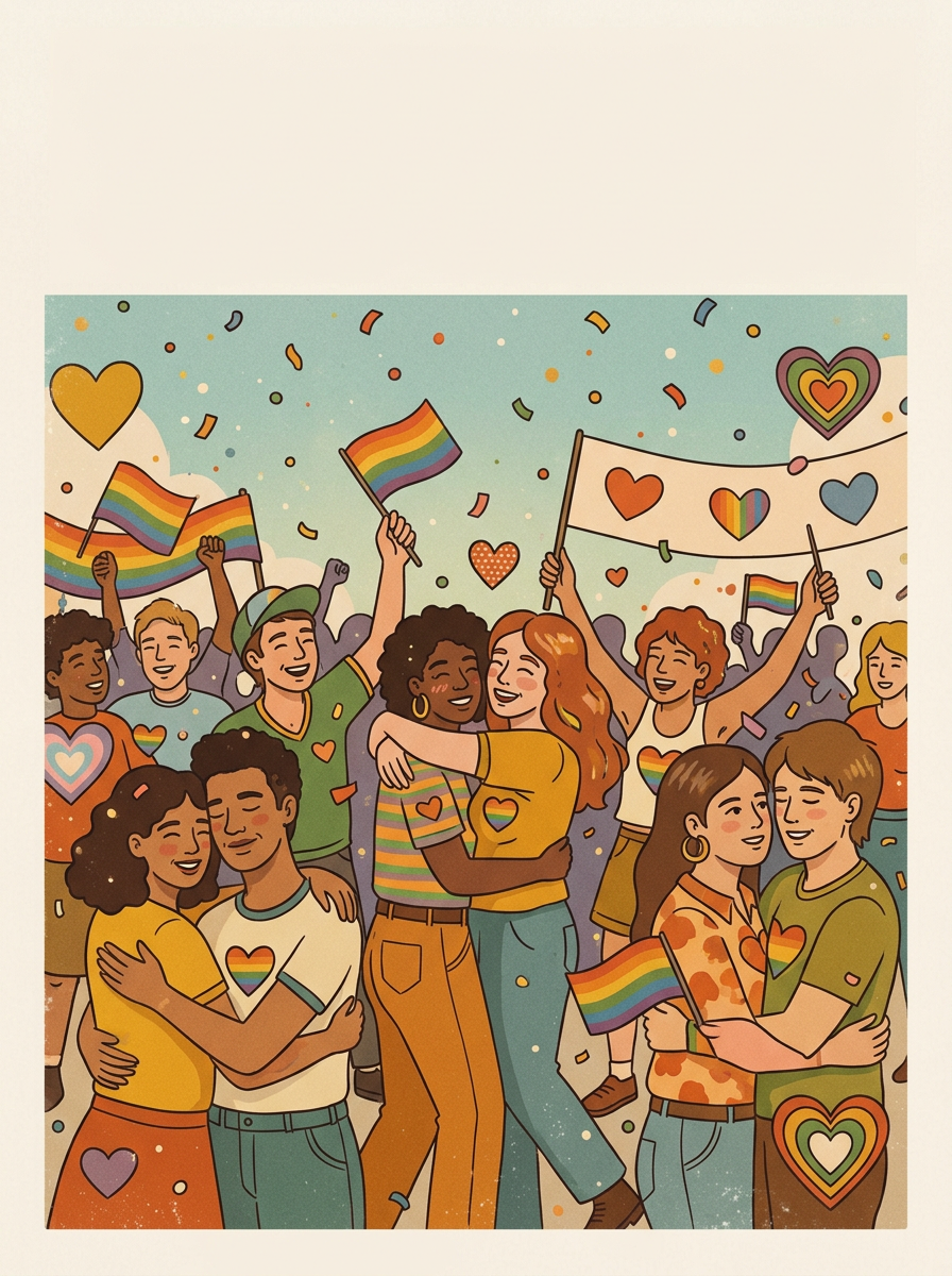 Pride Celebration Polaroid preview