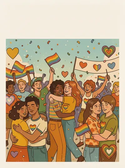 Pride Celebration Polaroid preview