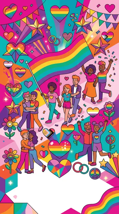 Pride Celebration Isometric preview