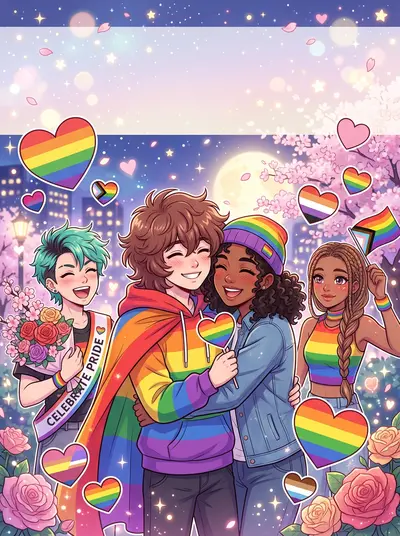 Pride Celebration Shojo preview