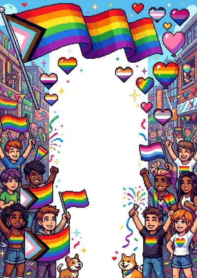 Pride Celebration 16-Bit preview