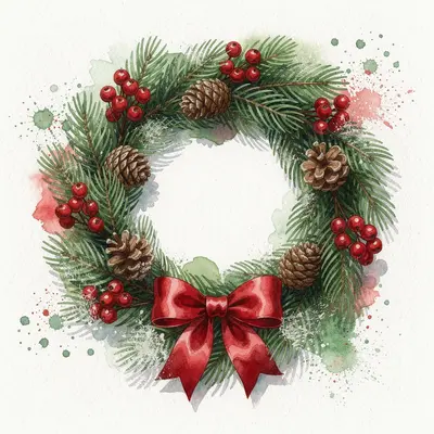 Evergreen Wreath preview
