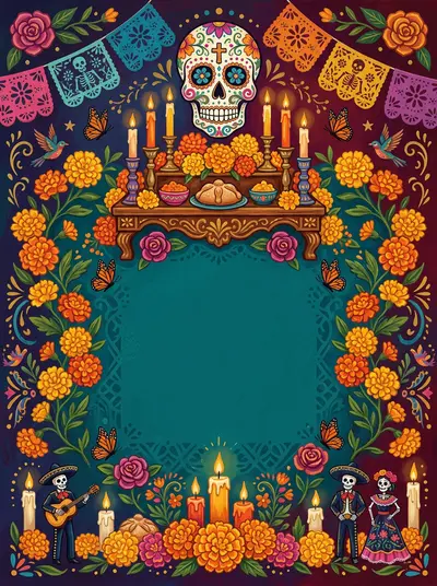 Día De Los Muertos Studio Shot preview