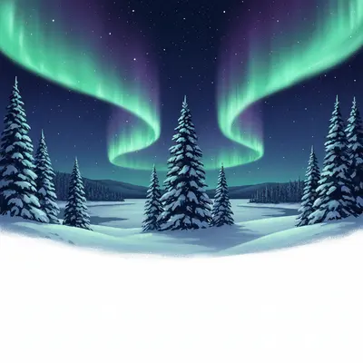 Aurora Winter Night preview