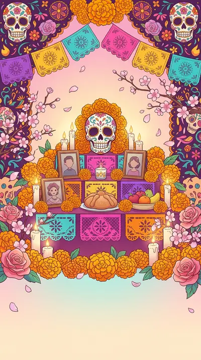 Día De Los Muertos Shojo preview