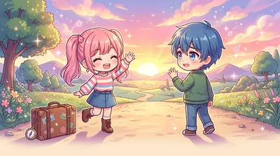 Farewell Goodbye Chibi preview