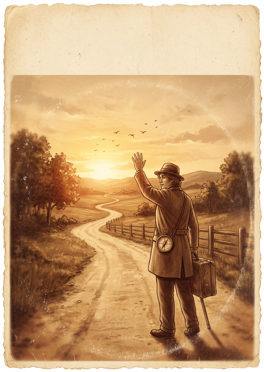 Farewell Goodbye Sepia Nostalgia preview