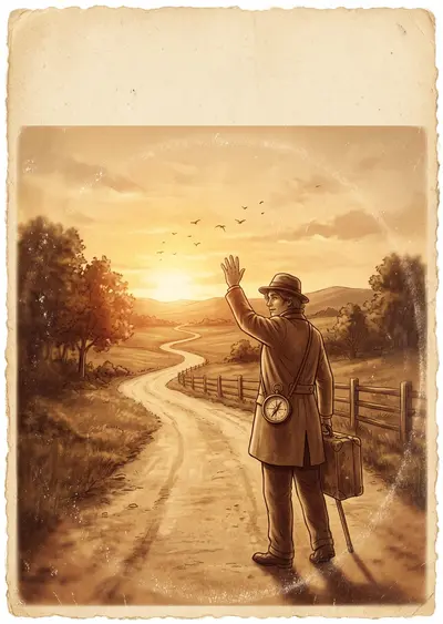 Farewell Goodbye Sepia Nostalgia preview