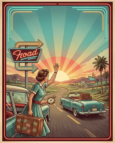 Farewell Goodbye Retro Diner preview