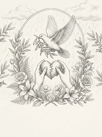 Sincere Apology Pencil Drawing preview