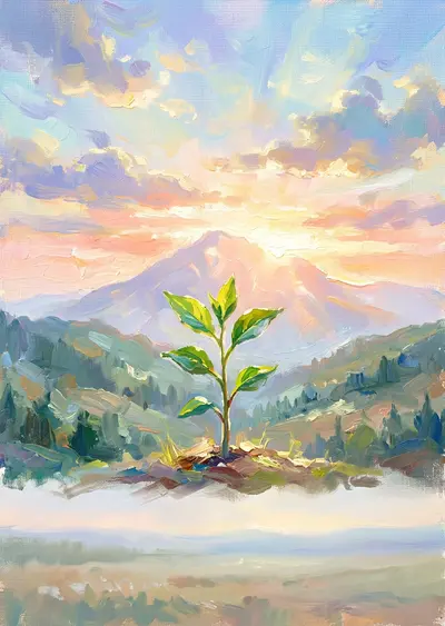 Encouragement And Support Impressionist preview