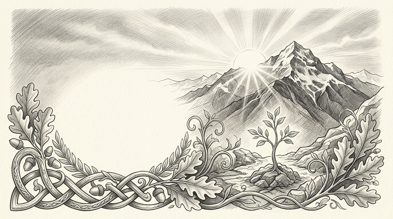 Encouragement And Support Pencil Drawing preview