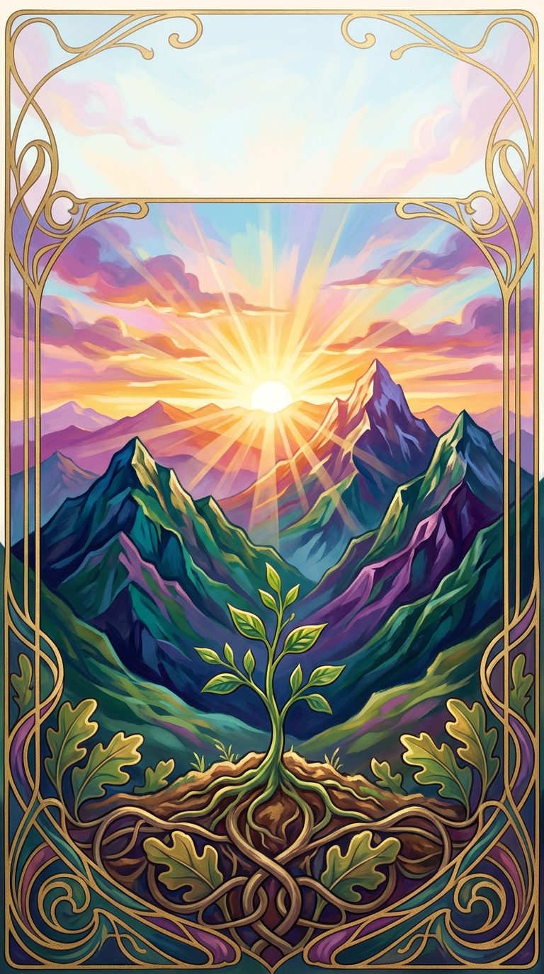 Encouragement And Support Art Nouveau preview