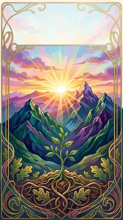 Encouragement And Support Art Nouveau preview