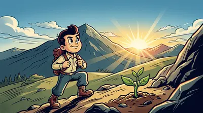 Encouragement And Support Retro Cartoon preview