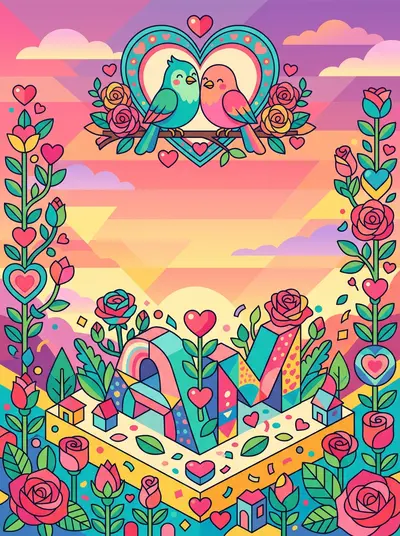 Love Expression Isometric preview