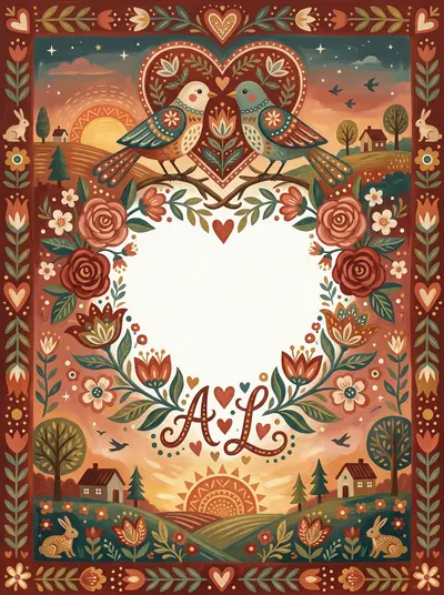 Love Expression Folk Art preview