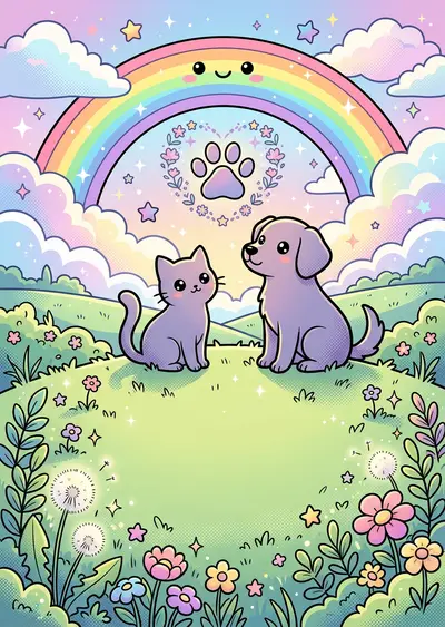 Pet Loss Sympathy Kawaii preview