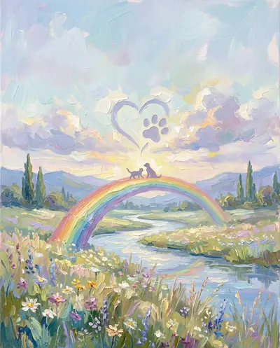 Pet Loss Sympathy Impressionist preview