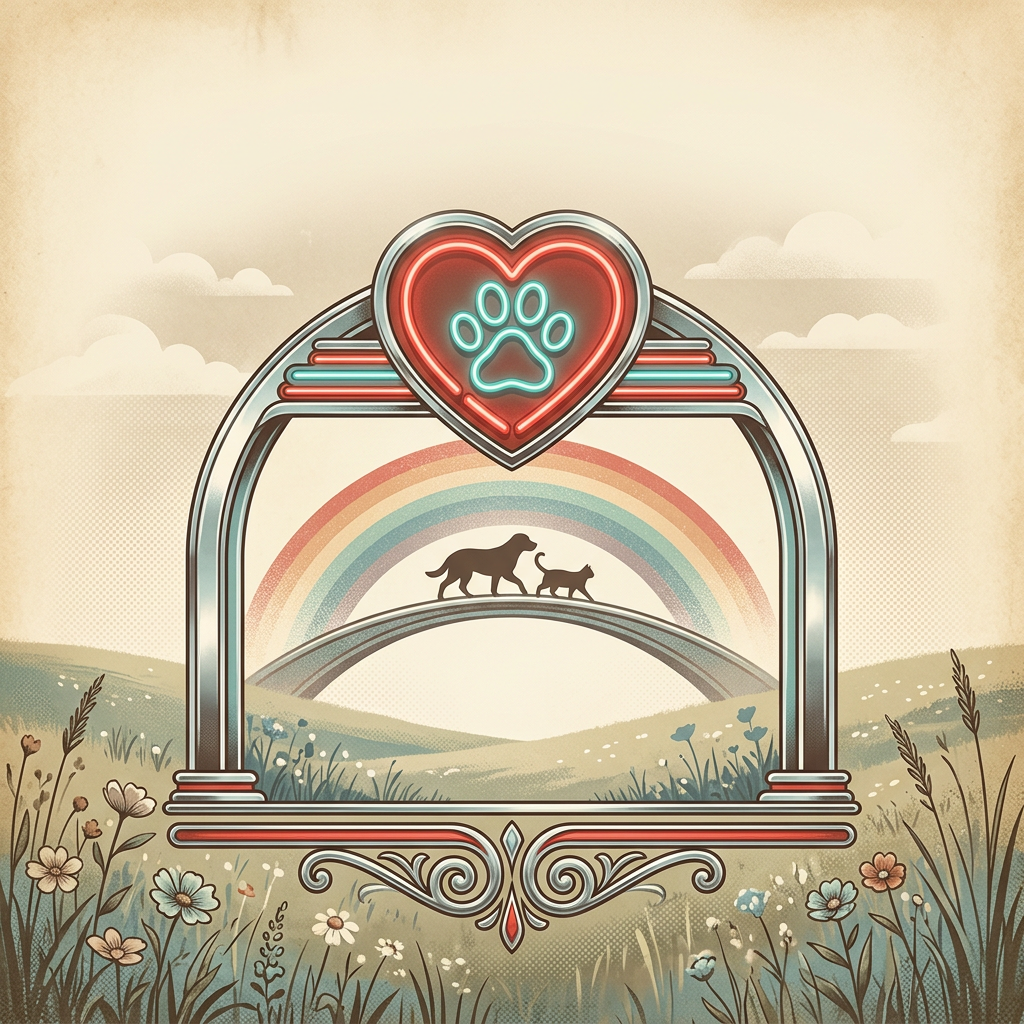 Pet Loss Sympathy Retro Diner