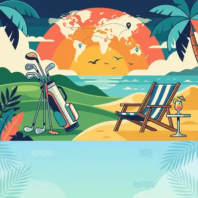 Retirement Celebration Flat Design preview