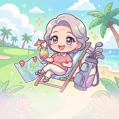 Retirement Celebration Chibi preview