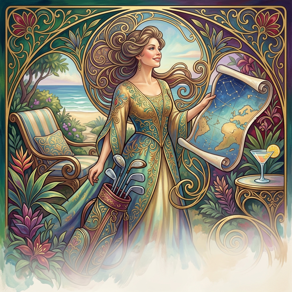 Retirement Celebration Art Nouveau preview