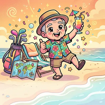 Retirement Celebration Kawaii preview