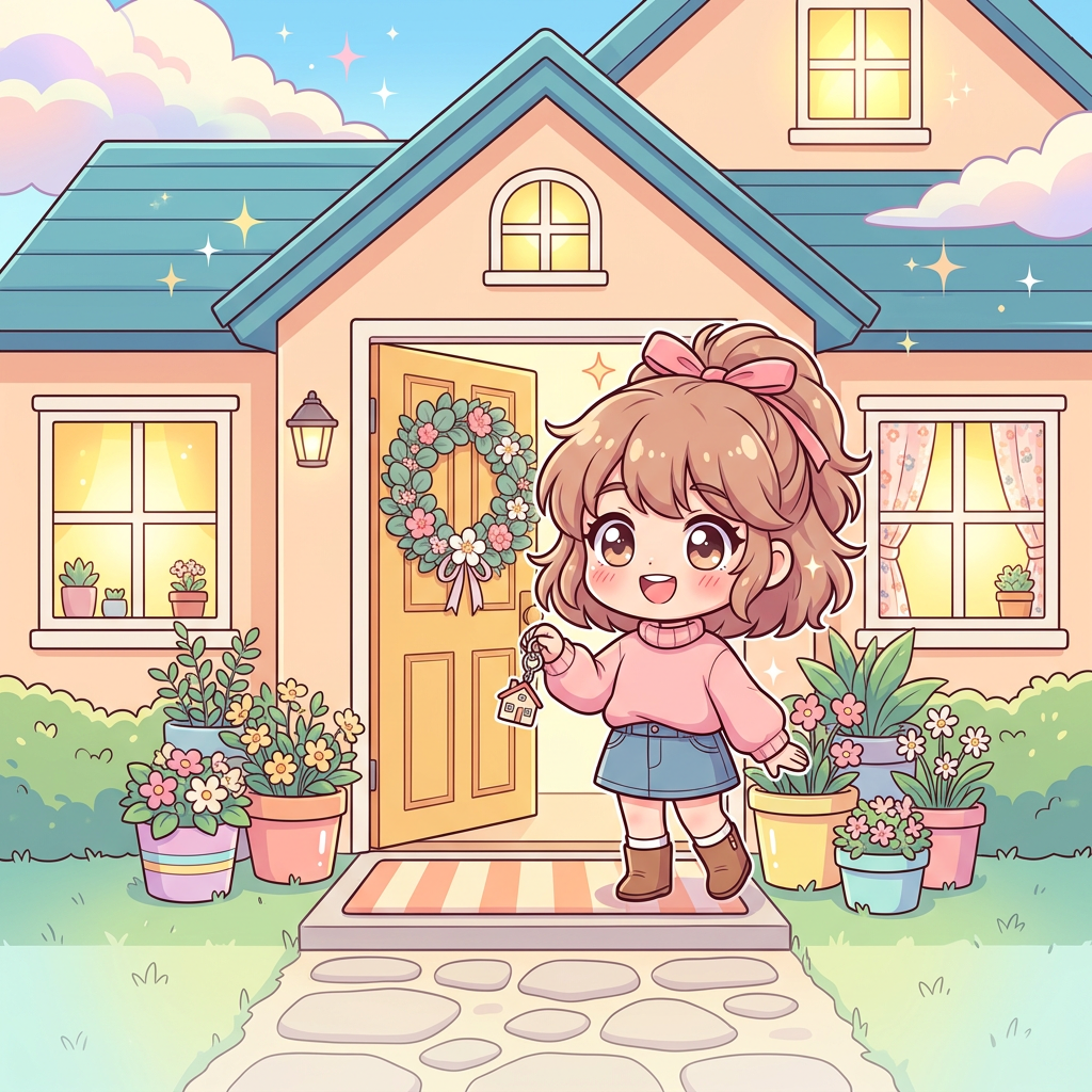 Housewarming Welcome Chibi preview