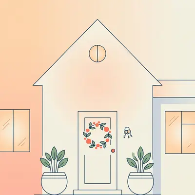 Housewarming Welcome Clean Lines preview