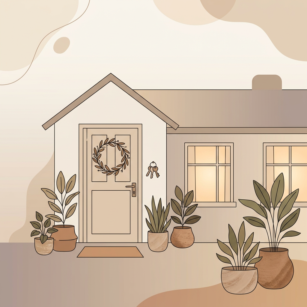 Housewarming Welcome Japandi preview